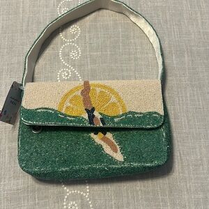 Made in India Diver beaded Shoulder Bag